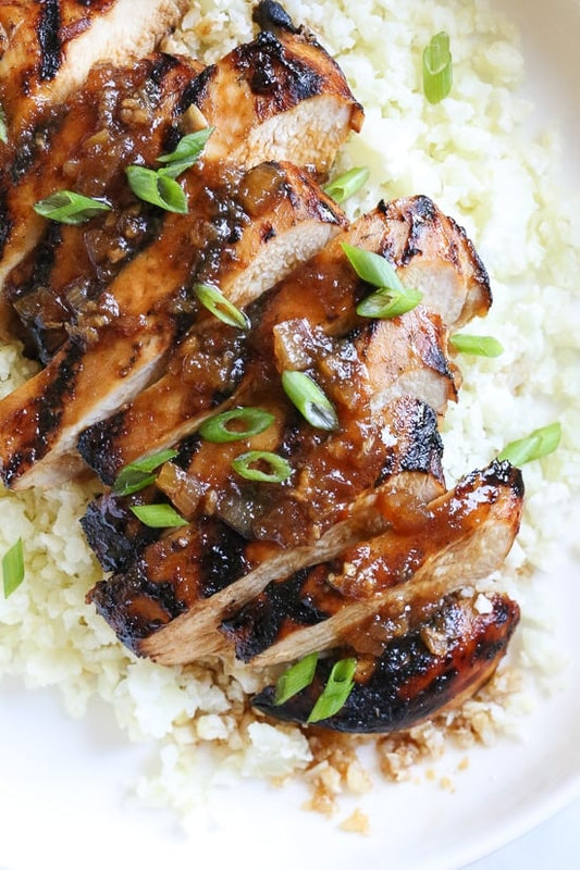 Grilled Bourbon Chicken