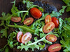 Grilled Balsamic Steak with Tomatoes & Arugula