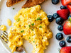 High Protein Scrambled Eggs with Cottage Cheese