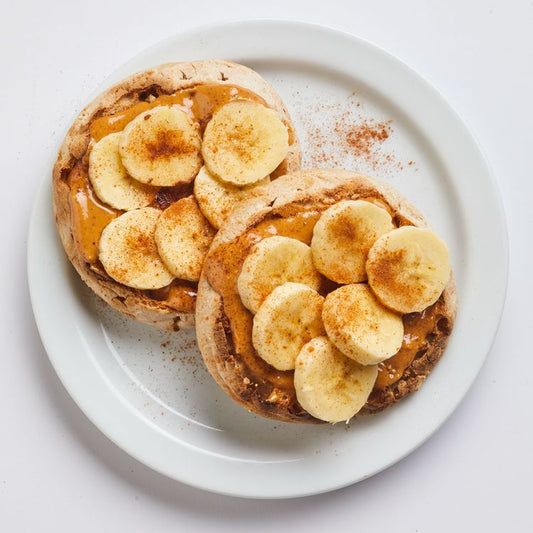 Peanut Butter Banana English Muffin