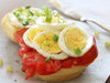 Egg, Tomato and Scallion Sandwich