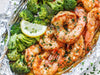 Baked Shrimp Foil Packs With Garlic Lemon Butter Sauce